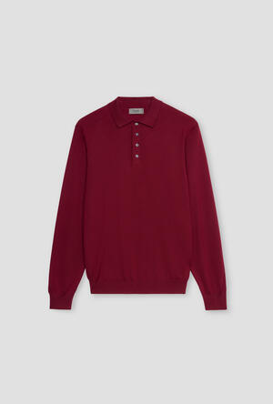 Polo in pura lana pettinata ESSENTIAL - Ferrante | img vers.300x/