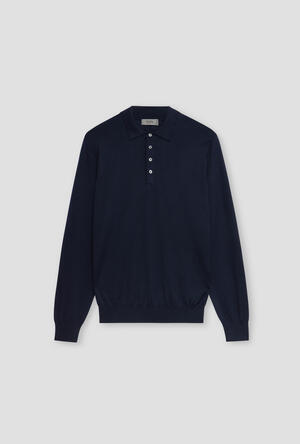 Polo in pura lana pettinata ESSENTIAL - Ferrante | img vers.300x/