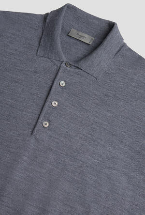 Polo in pura lana pettinata ESSENTIAL - Ferrante | img vers.300x/