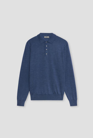 Polo in pura lana pettinata ESSENTIAL - Ferrante | img vers.300x/