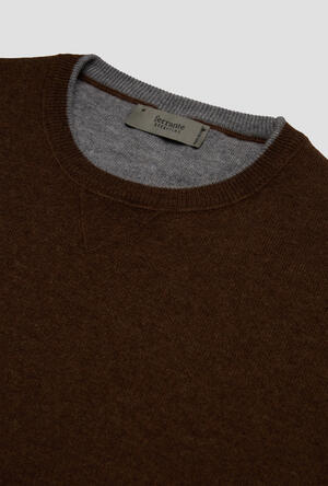 Felpa in maglia in pura lana ESSENTIAL - Ferrante | img vers.300x/