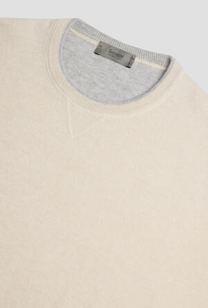 Felpa in maglia in pura lana ESSENTIAL - Ferrante | img vers.300x/