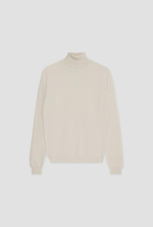 Dolcevita in maglia inglese lana e cashmere ROYAL RED - Ferrante | img vers.300x/