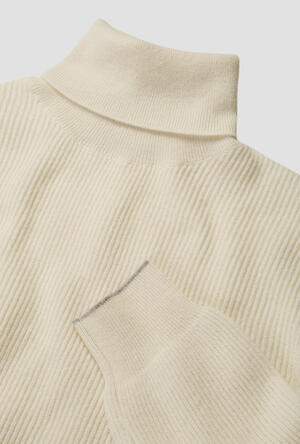 Dolcevita in maglia inglese lana e cashmere ROYAL RED - Ferrante | img vers.300x/