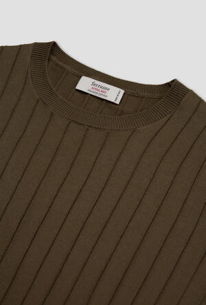 Girocollo a coste ROYAL RED - Ferrante | img vers.300x/