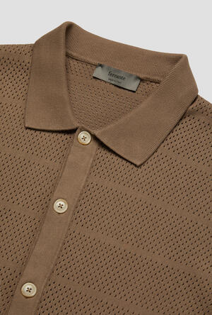 Camicia traforata tinta in capo MAIN - Ferrante | img vers.300x/