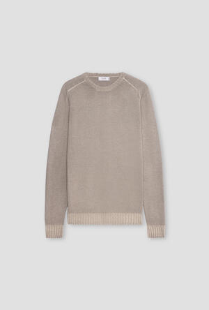 Girocollo tinto in capo nobile ROYAL RED - Ferrante | img vers.300x/