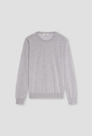 Girocollo in pura lana extralight ROYAL RED - Ferrante | img vers.300x/