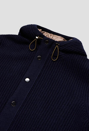 Giubbino in maglia imbottito ROYAL RED - Ferrante | img vers.300x/