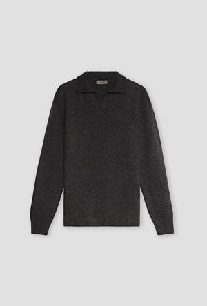 Polo senza bottoni in lana bottonata MAIN - Ferrante | img vers.300x/