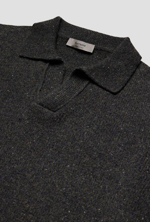 Polo senza bottoni in lana bottonata MAIN - Ferrante | img vers.300x/