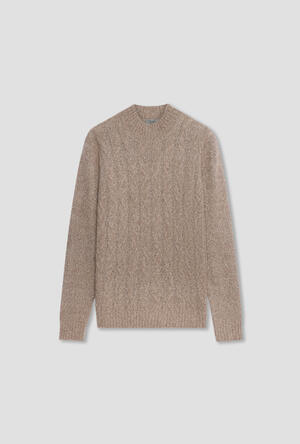 Mezzocollo a treccia moulinè MAIN - Ferrante | img vers.300x/