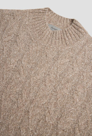 Mezzocollo a treccia moulinè MAIN - Ferrante | img vers.300x/