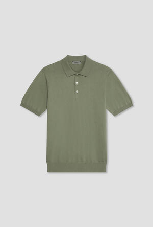 Polo tinta in puro cotone ESSENTIAL - Ferrante | img vers.300x/