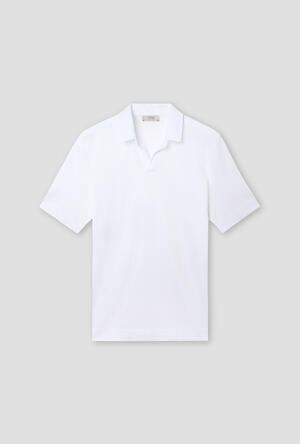 Polo in jersey senza bottoni ROYAL RED - Ferrante | img vers.300x/