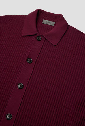 Giacca camicia tinta in puro cotone MAIN - Ferrante | img vers.300x/