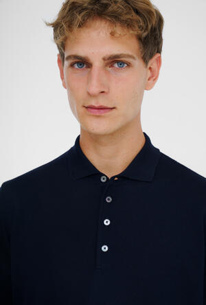 Polo in pura lana pettinata ESSENTIAL - Ferrante | img vers.300x/