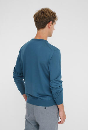 Girocollo in lana pettinata ESSENTIAL - Ferrante | img vers.300x/