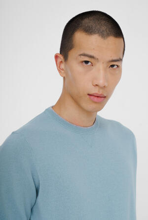 Felpa in maglia in pura lana ESSENTIAL - Ferrante | img vers.300x/