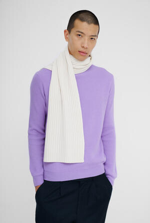 Dolcevita in maglia inglese lana e cashmere ROYAL RED - Ferrante | img vers.300x/