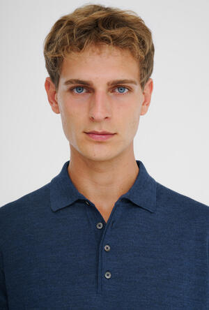 Polo in pura lana pettinata ESSENTIAL - Ferrante | img vers.300x/