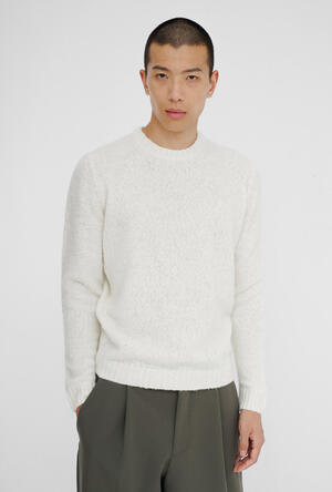 Girocollo bouclè ROYAL RED - Ferrante | img vers.300x/