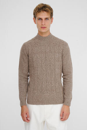 Mezzocollo a treccia moulinè MAIN - Ferrante | img vers.300x/