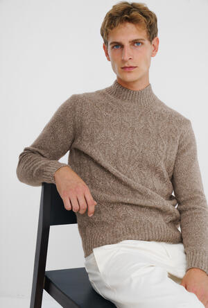 Mezzocollo a treccia moulinè MAIN - Ferrante | img vers.300x/