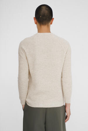 Girocollo raglan in maglia inglese ROYAL RED - Ferrante | img vers.300x/