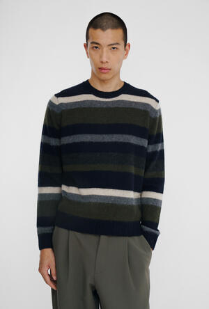 Girocollo in lana garzata MAIN - Ferrante | img vers.300x/