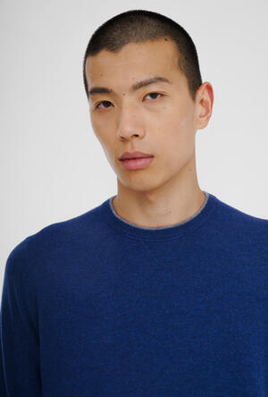 Felpa in maglia in pura lana ESSENTIAL - Ferrante | img vers.300x/