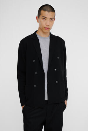Giacca in maglia doppiopetto MAIN - Ferrante | img vers.300x/