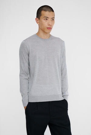 Girocollo in pura lana extralight ROYAL RED - Ferrante | img vers.300x/