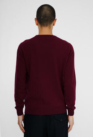 Girocollo in puro cashmere ROYAL RED - Ferrante | img vers.300x/