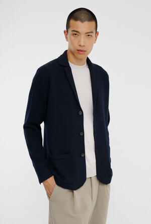 Giacca in maglia in pura lana MAIN - Ferrante | img vers.300x/