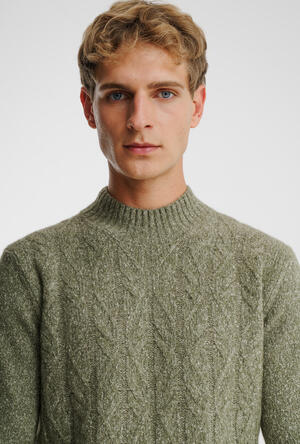 Mezzocollo a treccia moulinè MAIN - Ferrante | img vers.300x/