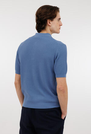 Polo con lavorazione a treccia MAIN - Ferrante | img vers.300x/