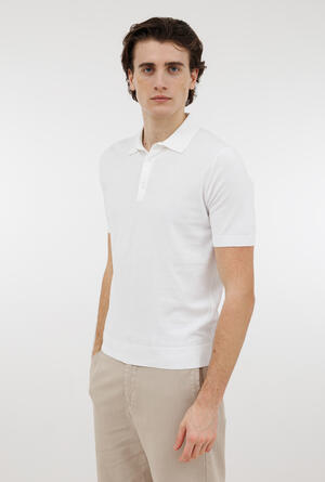Polo tinta in puro cotone ESSENTIAL - Ferrante | img vers.300x/