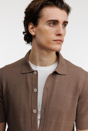 Camicia traforata tinta in capo MAIN - Ferrante | img vers.300x/