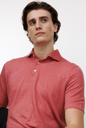 Polo Jersey Linoflex ROYAL RED - Ferrante | img vers.300x/