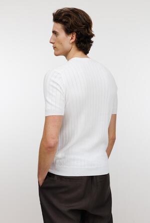 Girocollo a coste ROYAL RED - Ferrante | img vers.300x/