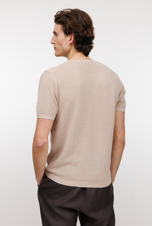 Girocollo tinto in capo con lavorazione traforata MAIN - Ferrante | img vers.300x/