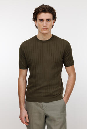 Girocollo a coste ROYAL RED - Ferrante | img vers.300x/
