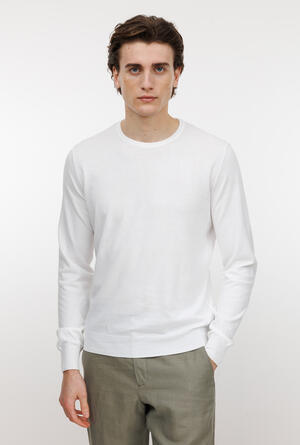 Girocollo in puro cotone ESSENTIAL - Ferrante | img vers.300x/