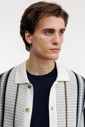 Camicia mezza manica in puro cotone MAIN - Ferrante | img vers.300x/