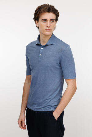 Polo Jersey Linoflex ROYAL RED - Ferrante | img vers.300x/