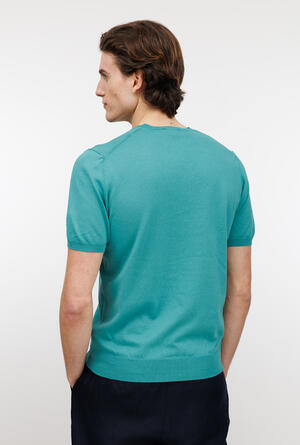 Girocollo mezza manica in puro cotone ESSENTIAL - Ferrante | img vers.300x/