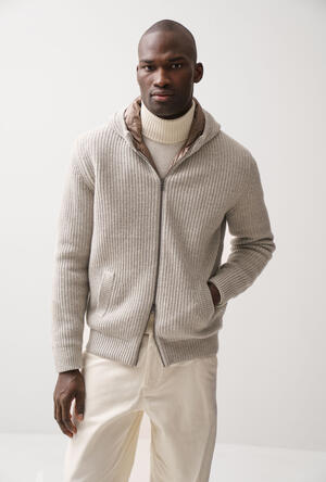 Felpa imbottita in lana merino MAIN - Ferrante | img vers.300x/