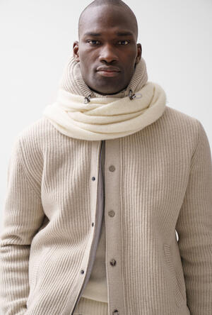 Giubbino in maglia imbottito ROYAL RED - Ferrante | img vers.300x/