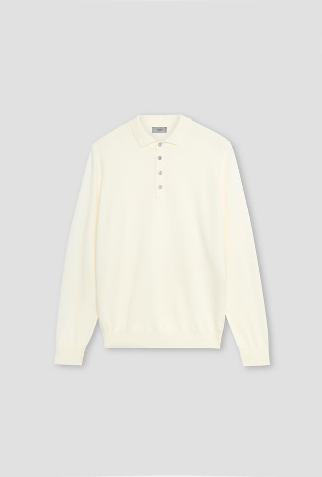 Polo in pura lana pettinata ESSENTIAL - Ferrante | img vers.1300x/